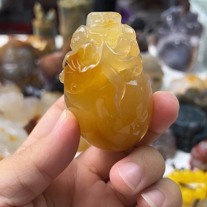 未镶嵌颈饰玛瑙/玉髓