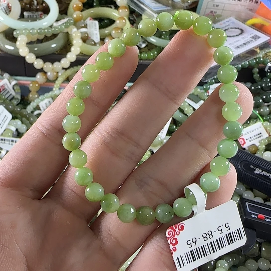 和田玉未镶嵌手链327