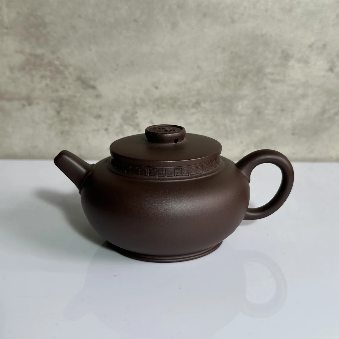 福至一代 紫泥 170cc 魏加峰制 紫砂壶1064