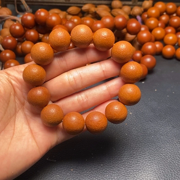 吊坠橄榄核1.7尺寸橘子皮光珠全品