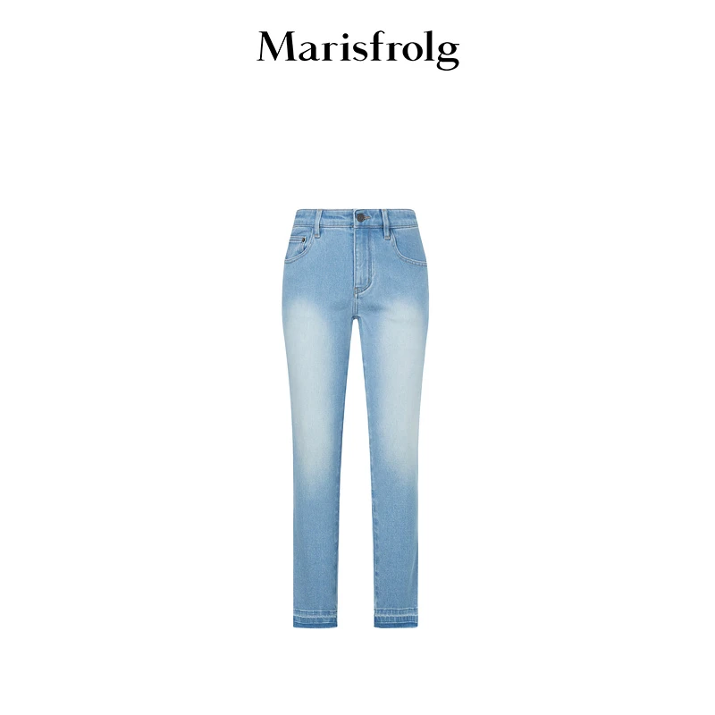 【婷婷专属】Marisfrolg玛丝菲尔牛仔裤A1DE11085