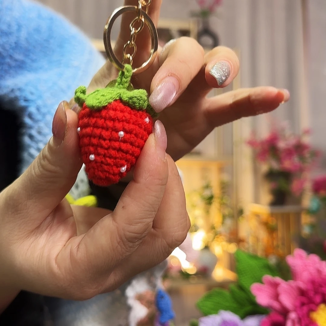 纯手工钩织手工钩织设计挂件
