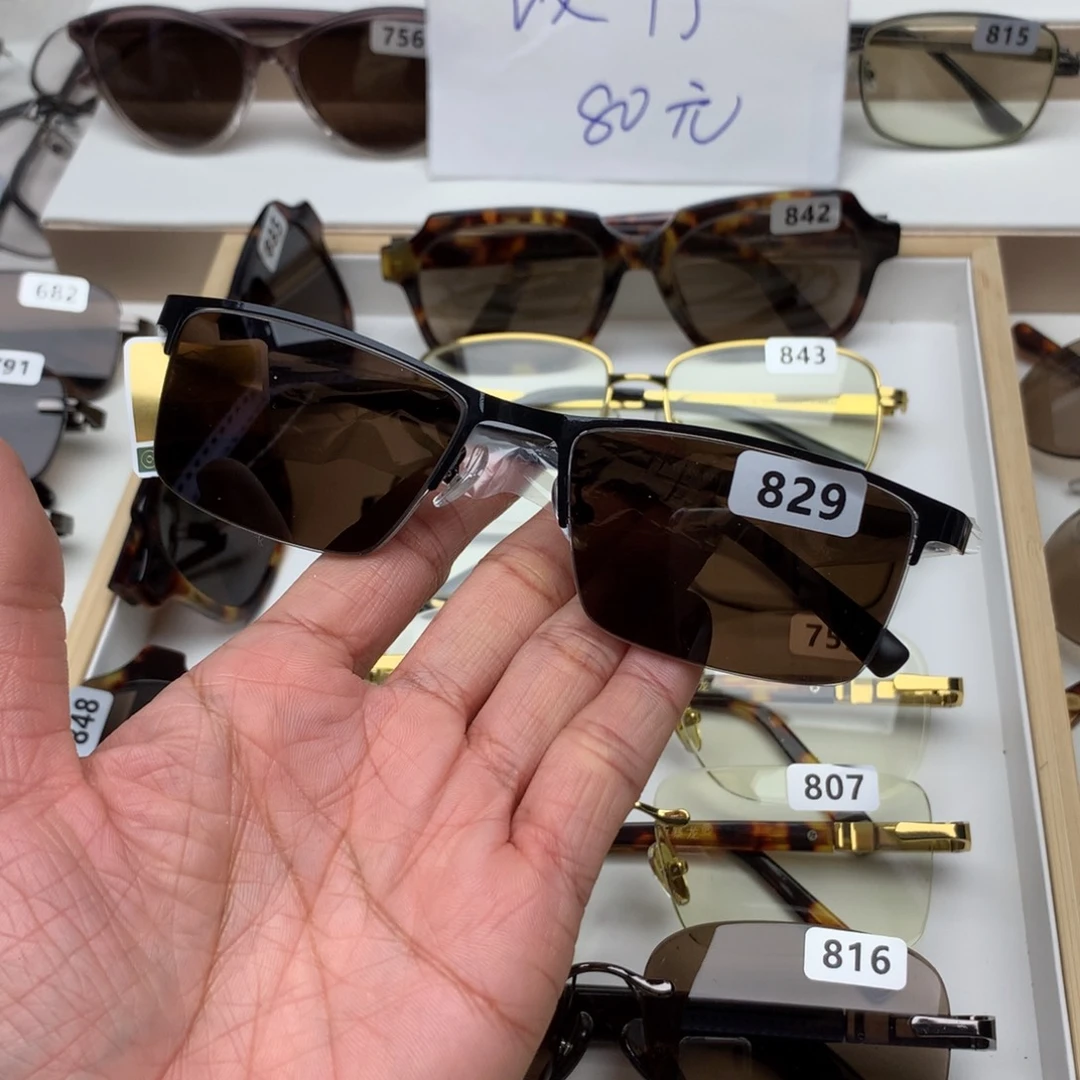 分体款半框眼镜829