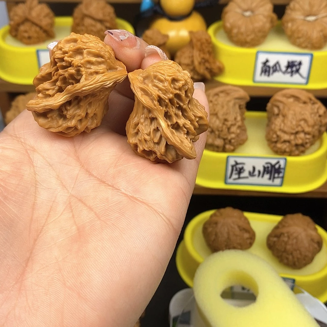 核桃小鸟 文玩/木作/... 文玩把件