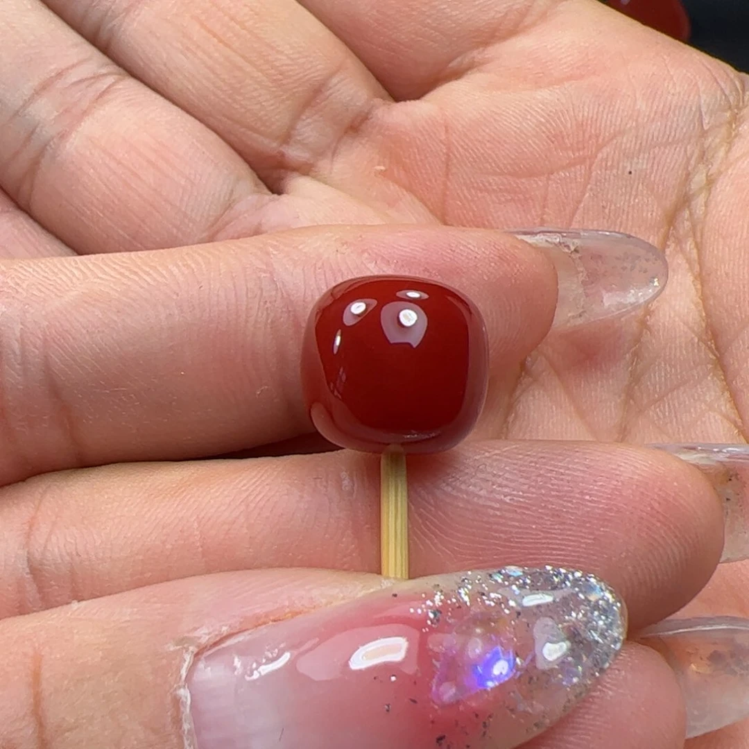 南红玛瑙珠子未镶嵌?***n