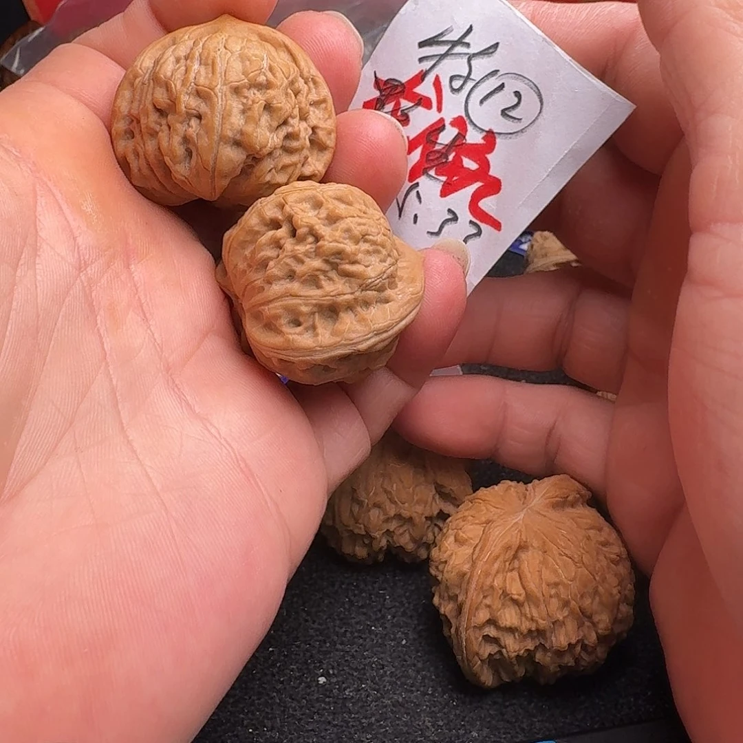 等***号文玩核桃把件36龙脉