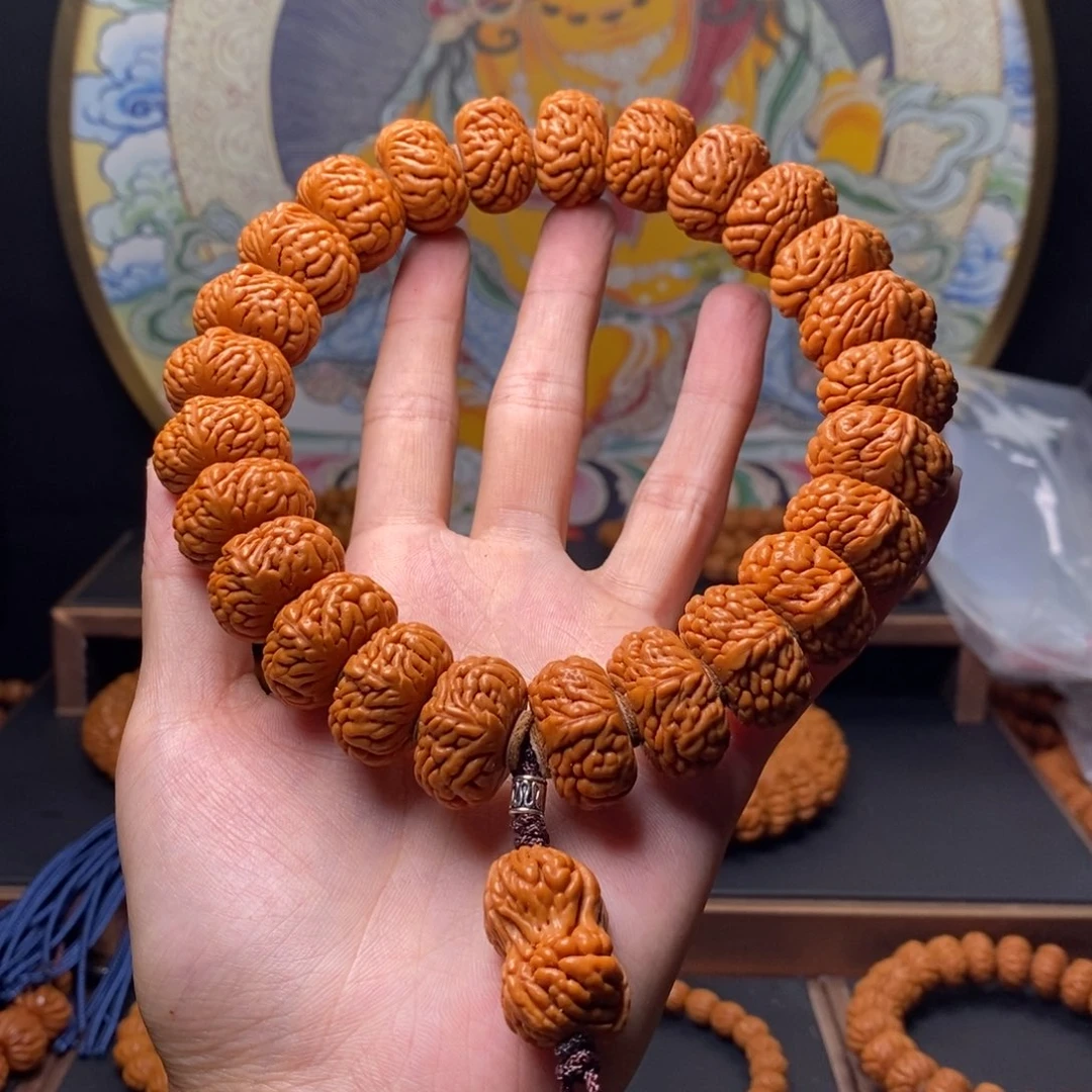 手串桃核龙纹桃核麒麟