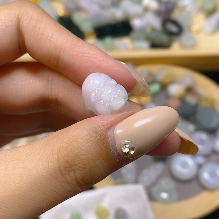 翡翠散珠天然缅甸翡翠