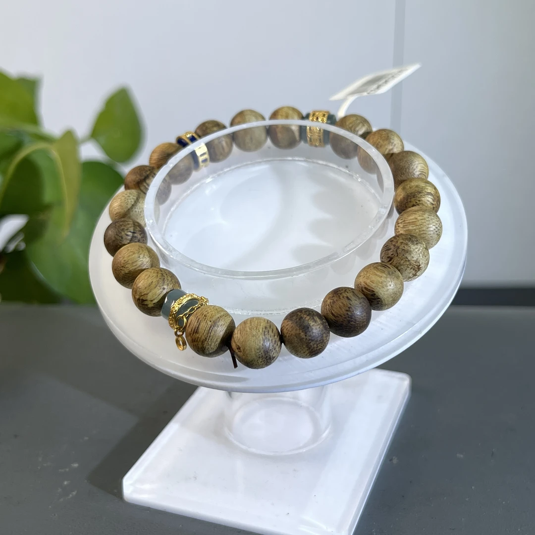 ZYCX-5527 海南棋楠单圈手串6.7g 约：9mm*20颗