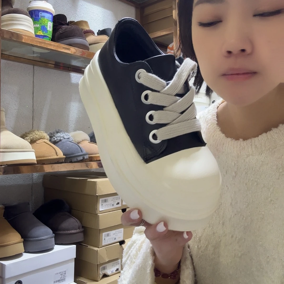 36码大头皮鞋加棉