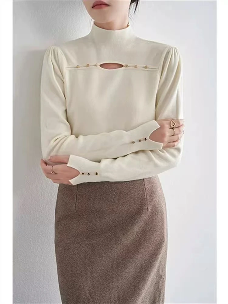 SENBIYAO/森比垚 秋季新款打底上衣