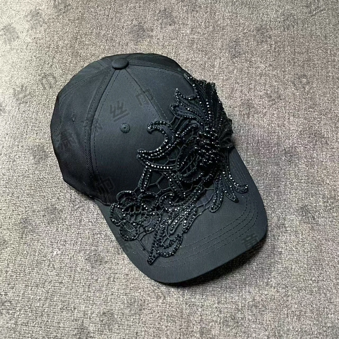 （浮雕钉珠鸭舌帽）休闲百搭鸭舌帽