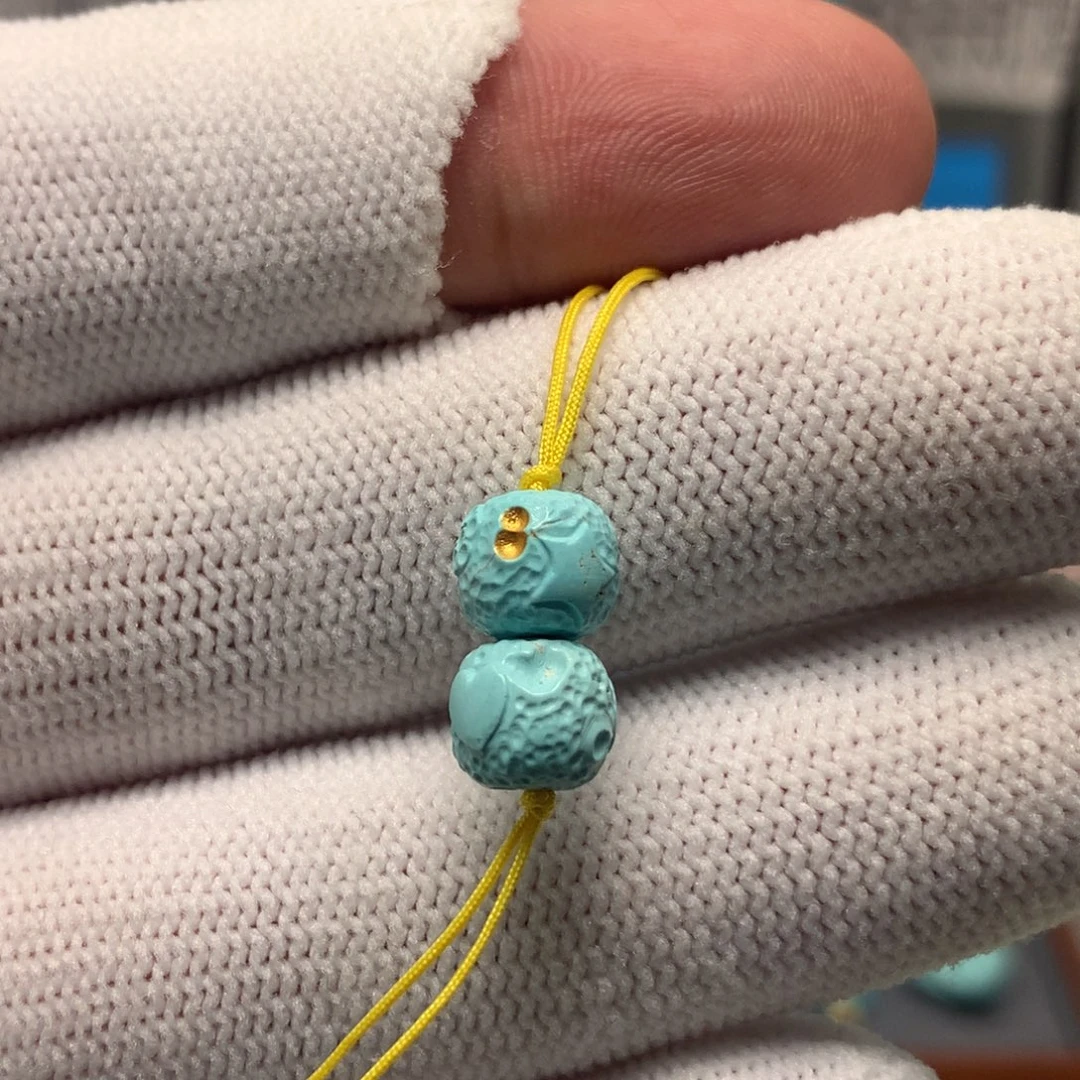 绿松石未镶嵌挂件