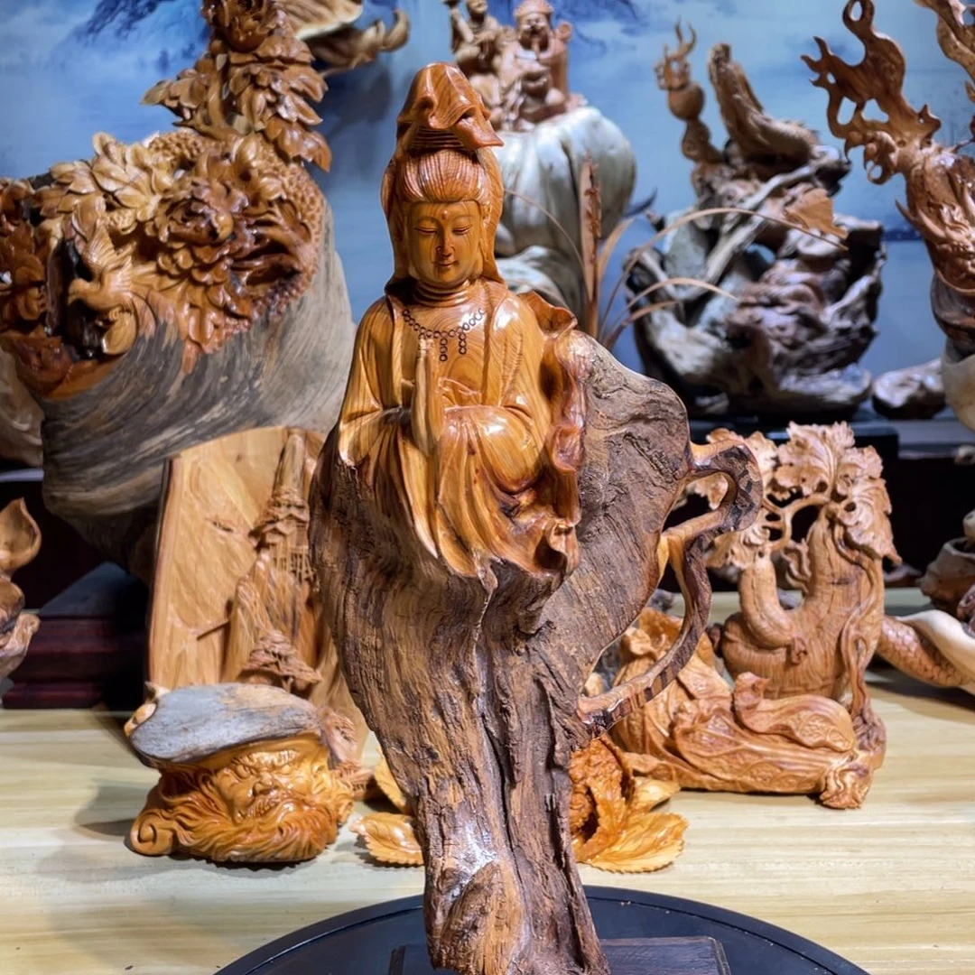 柏木太行崖柏工艺品