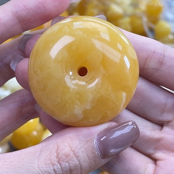 琥珀未镶嵌珠宝奇石琥珀蜜蜡J