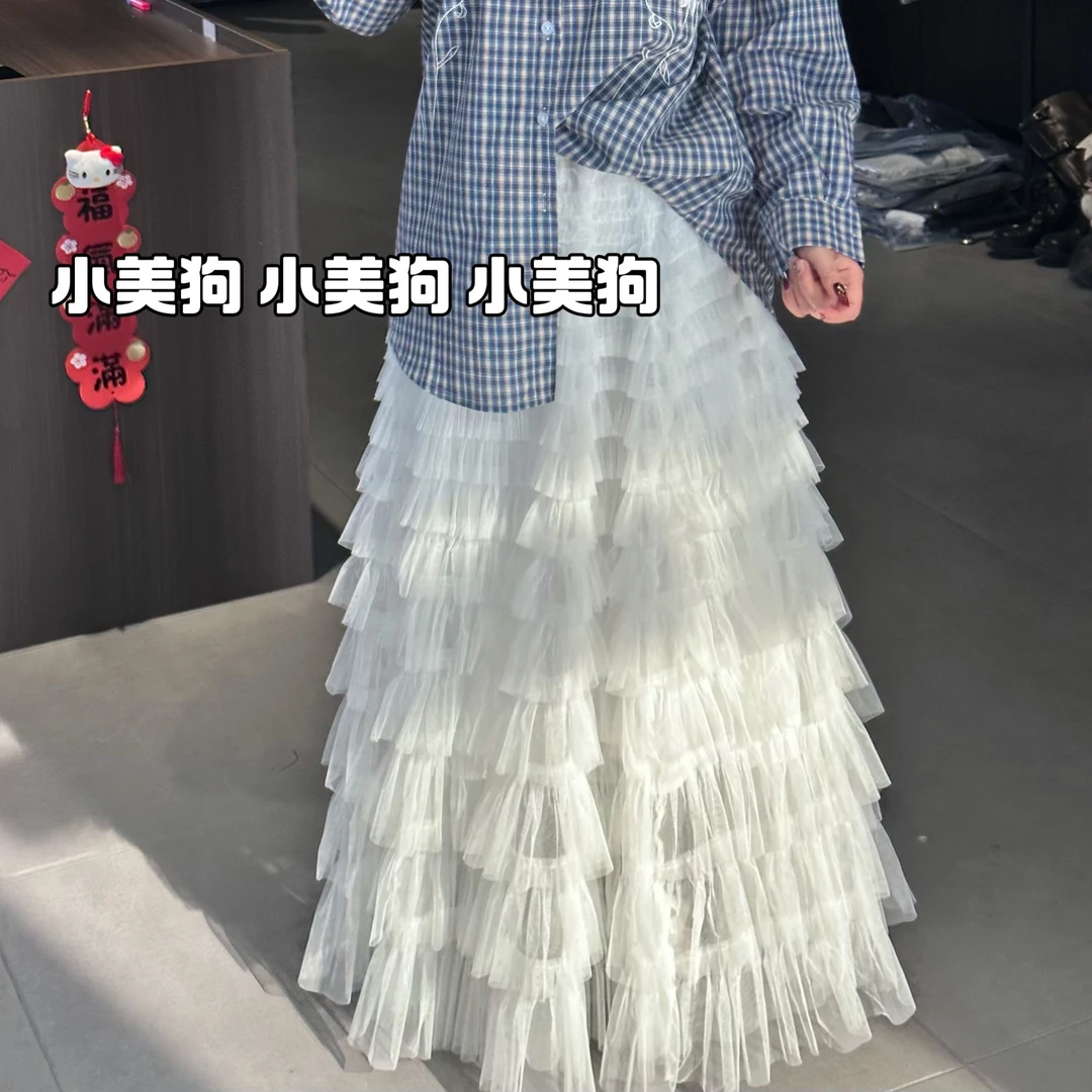 小美狗仙仙多层蛋糕裙