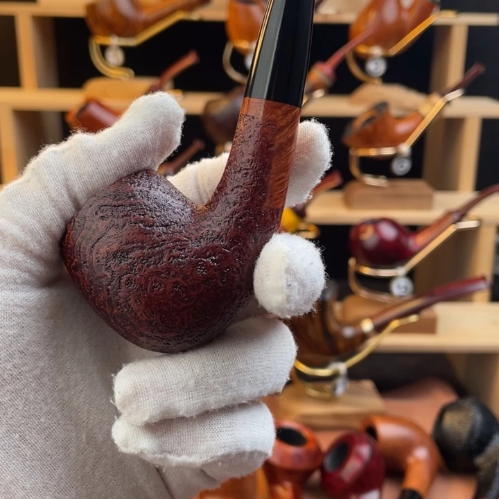 亮***堡石楠木手工制作工艺斗