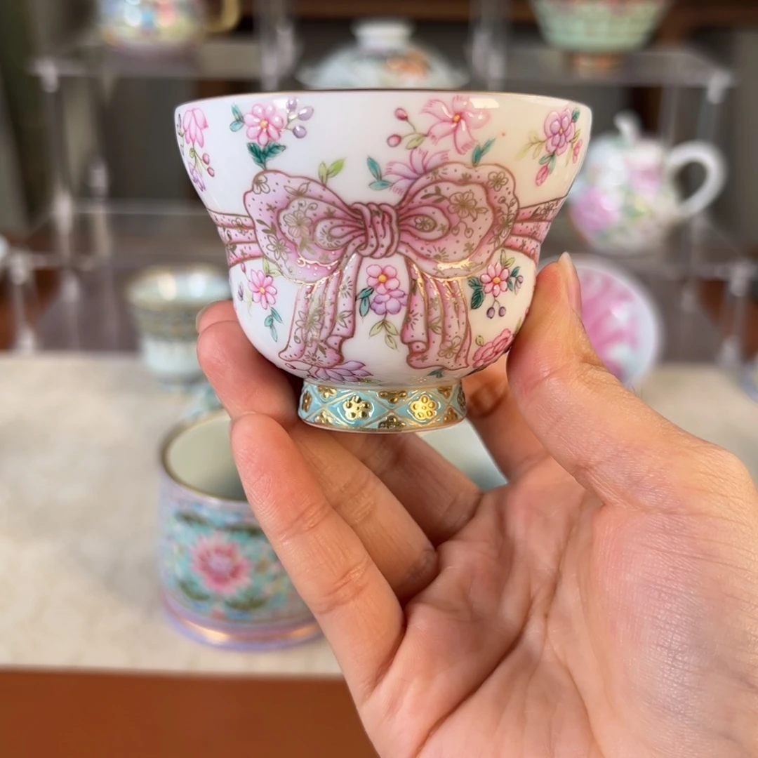 纯手工手绘 高端茶器