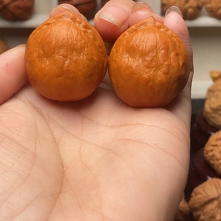 ****下吊坠文玩核桃水晶蟾