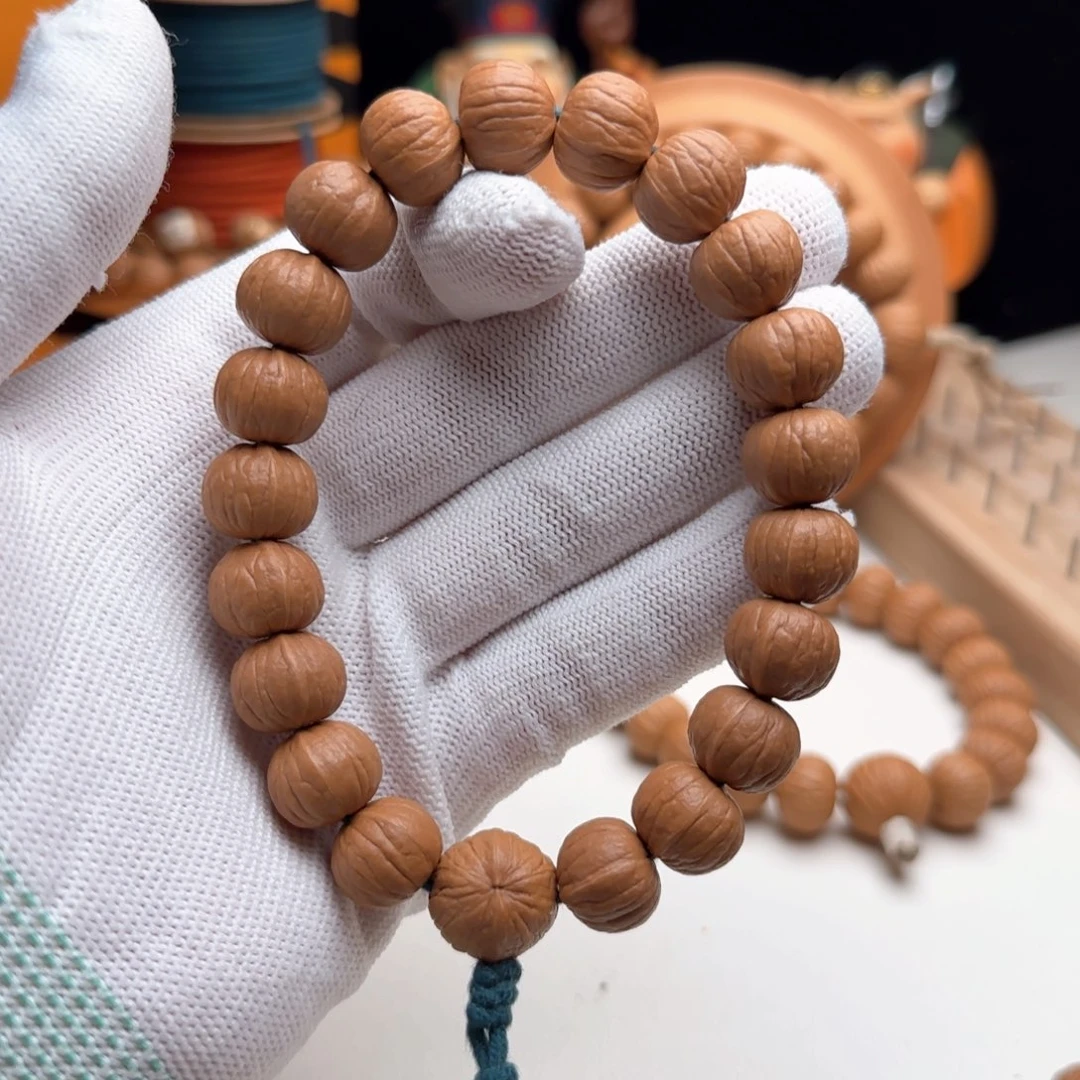 猴头核桃手串L**.13.3三围同尺南瓜猴头手串