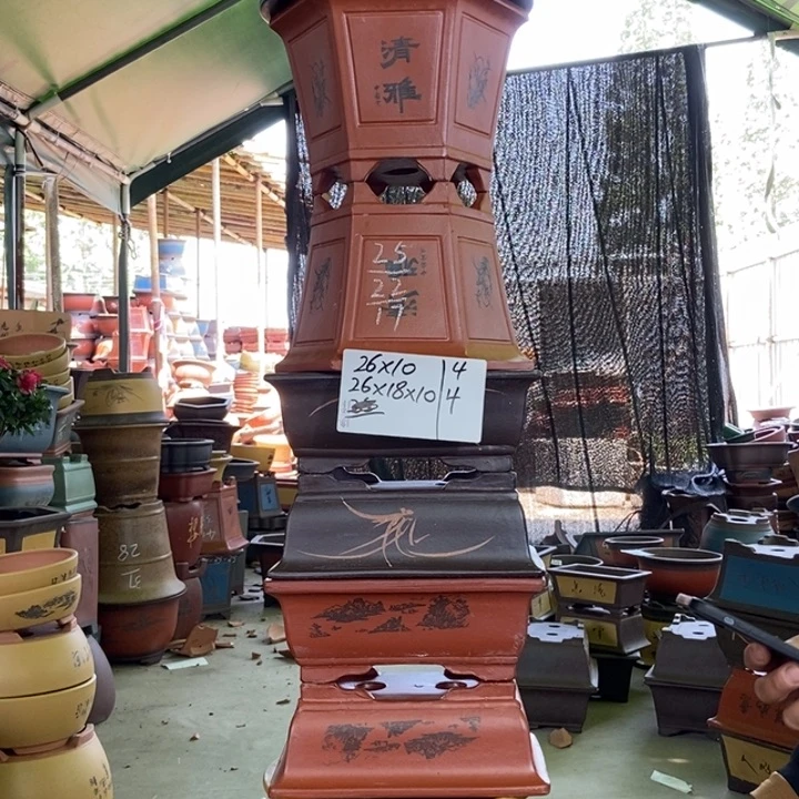 紫砂花盆紫砂紫砂