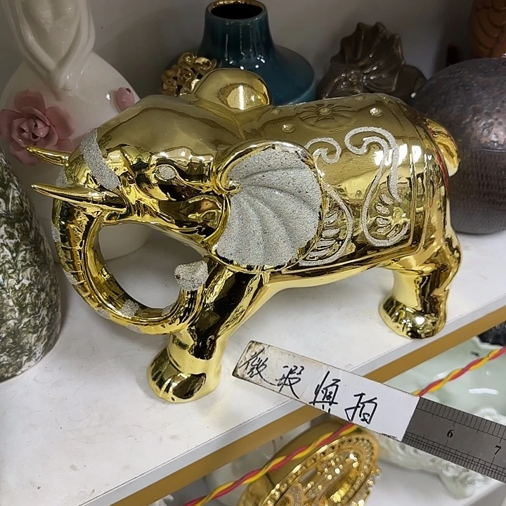 摆件微瑕陶瓷介意勿拍