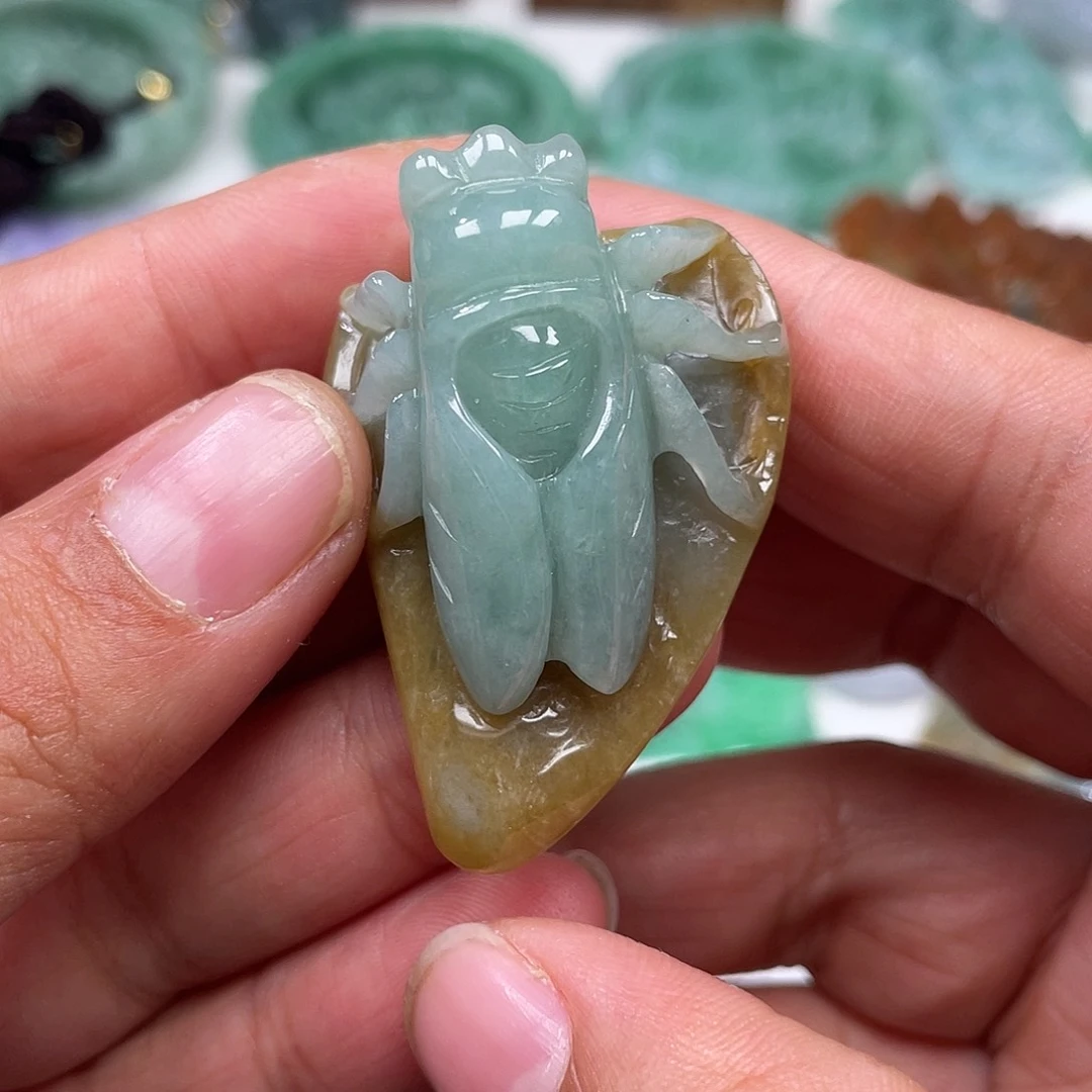 颈饰未镶嵌翡翠翡玉缘翡翠