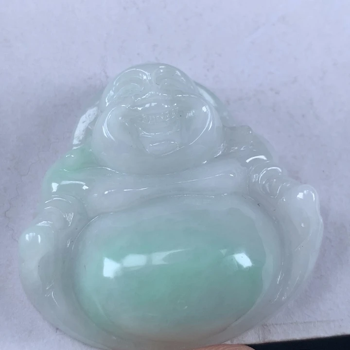 颈饰未镶嵌翡翠佛公