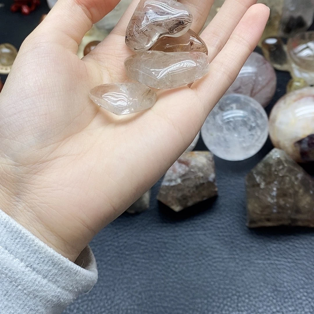 水晶未镶嵌珠宝半成品83水晶石