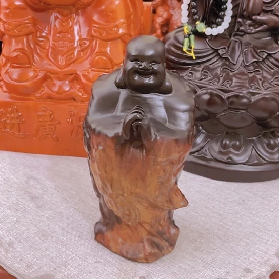 香榧木20公分弥勒佛g vvv