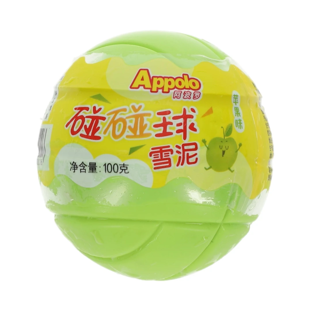 阿波罗碰碰球雪泥苹果味 100g*3支9.99元