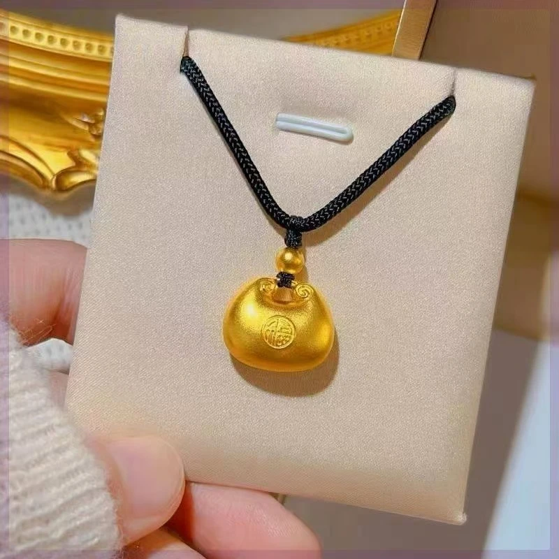 合金吊坠 新中式手工编织爆款小胖福吊坠