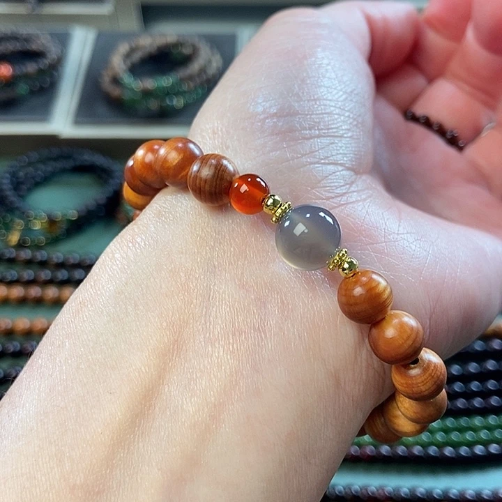 柏木手串/手链0.8柏木