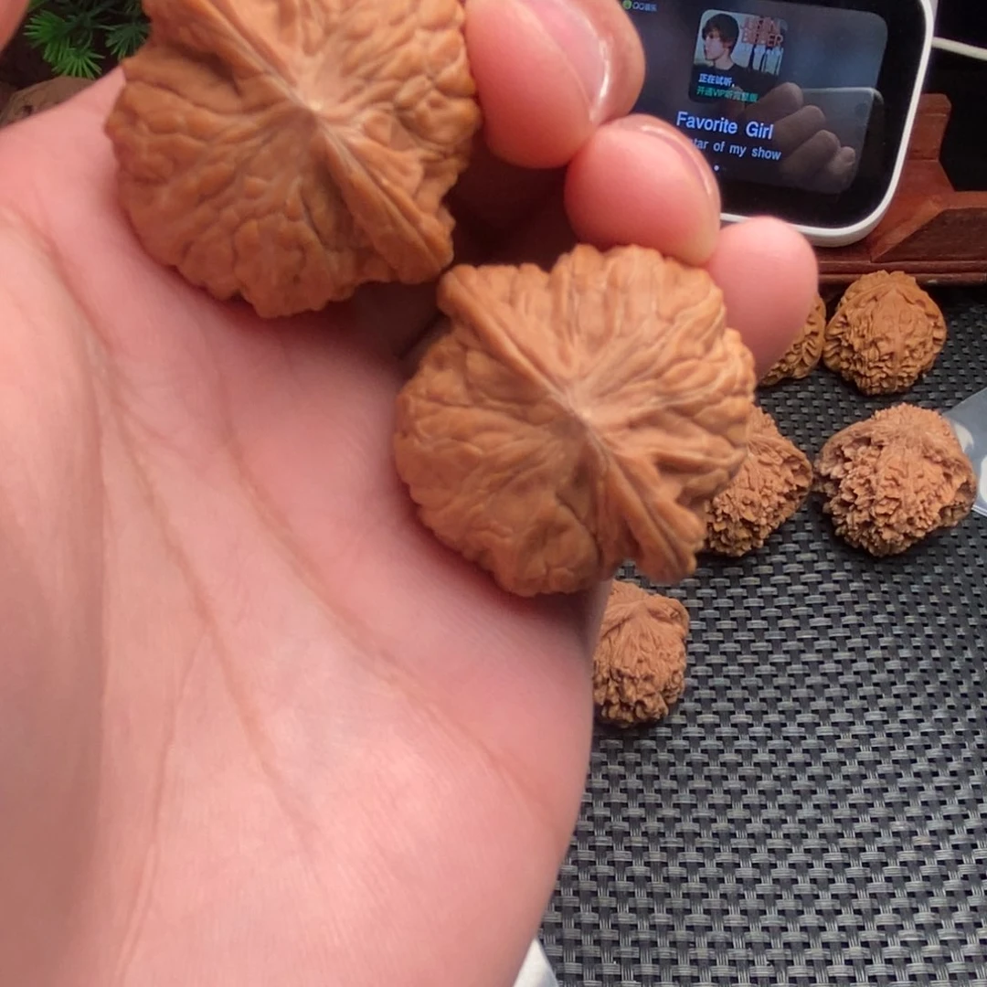 吊坠文玩核桃金*欣磨盘