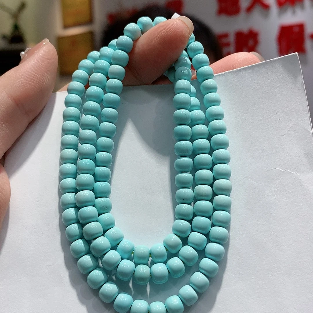 绿松石长链未镶嵌