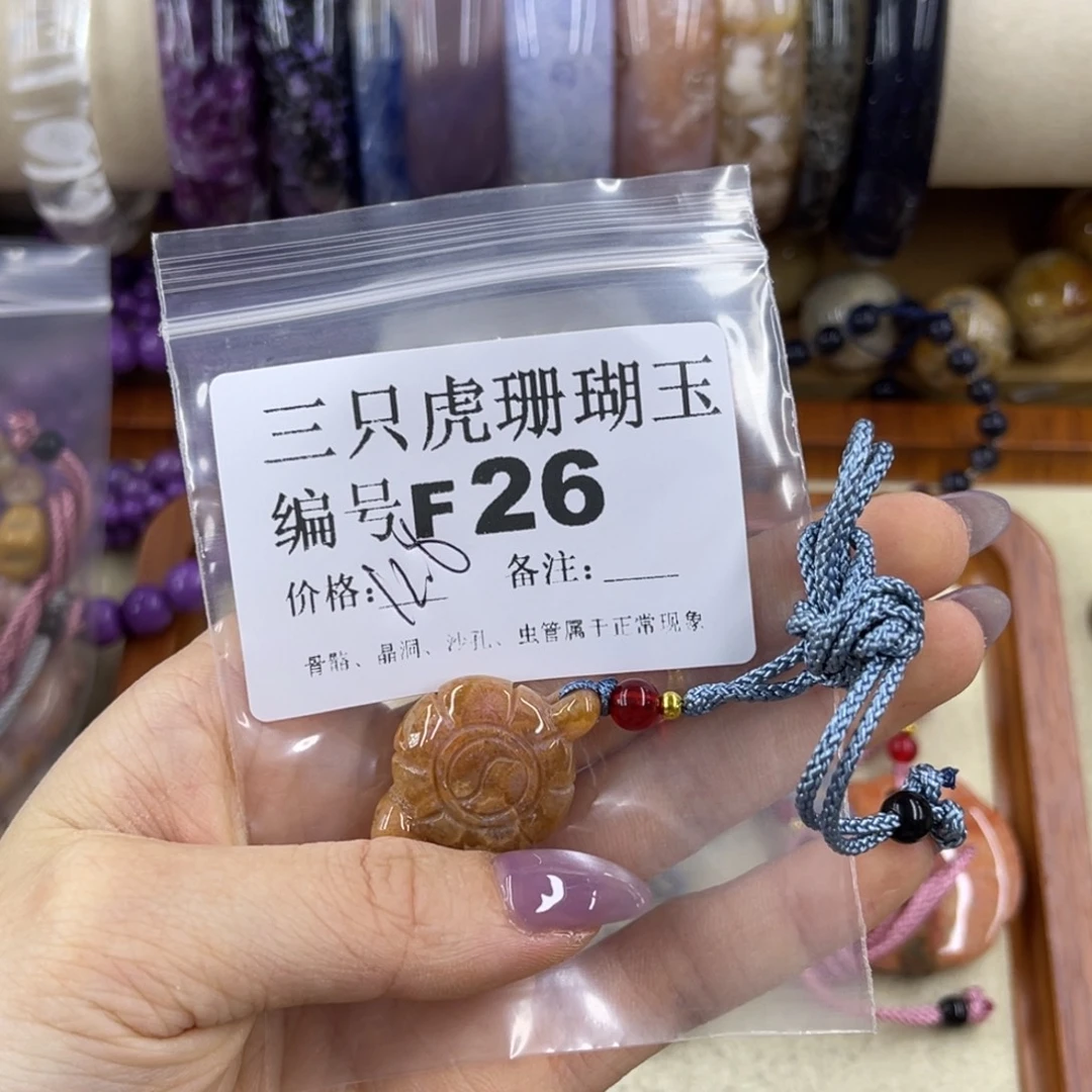 三***生未镶嵌h硅化珊瑚（珊瑚玉）