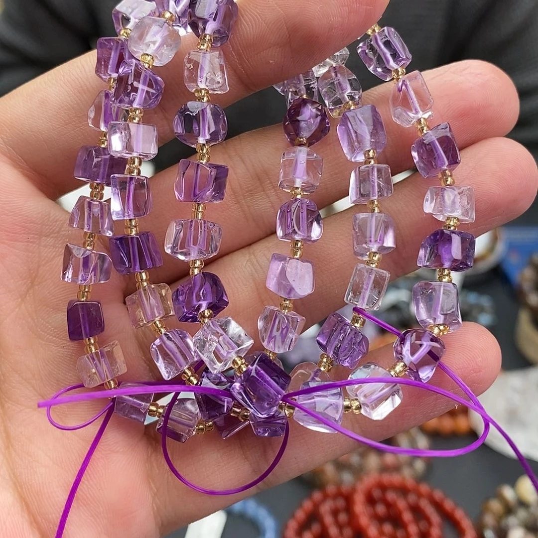 水晶手链未镶嵌多样性发一