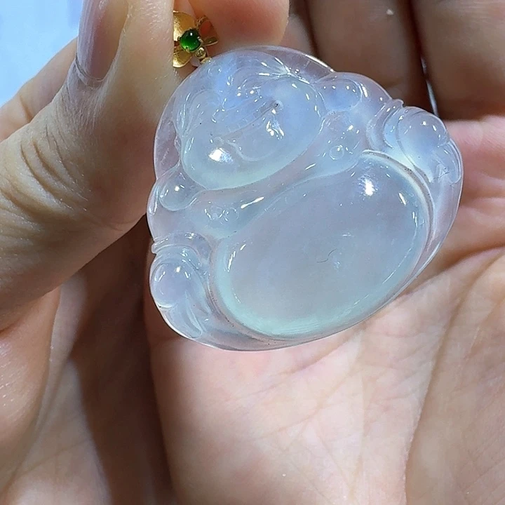 颈饰未镶嵌翡翠冰佛