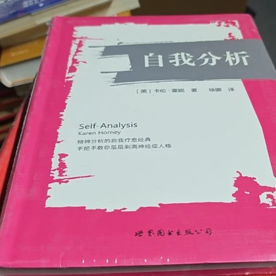 自我的分析，软精装塑封