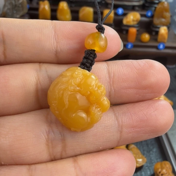 ****海田黄石田黄石挂件