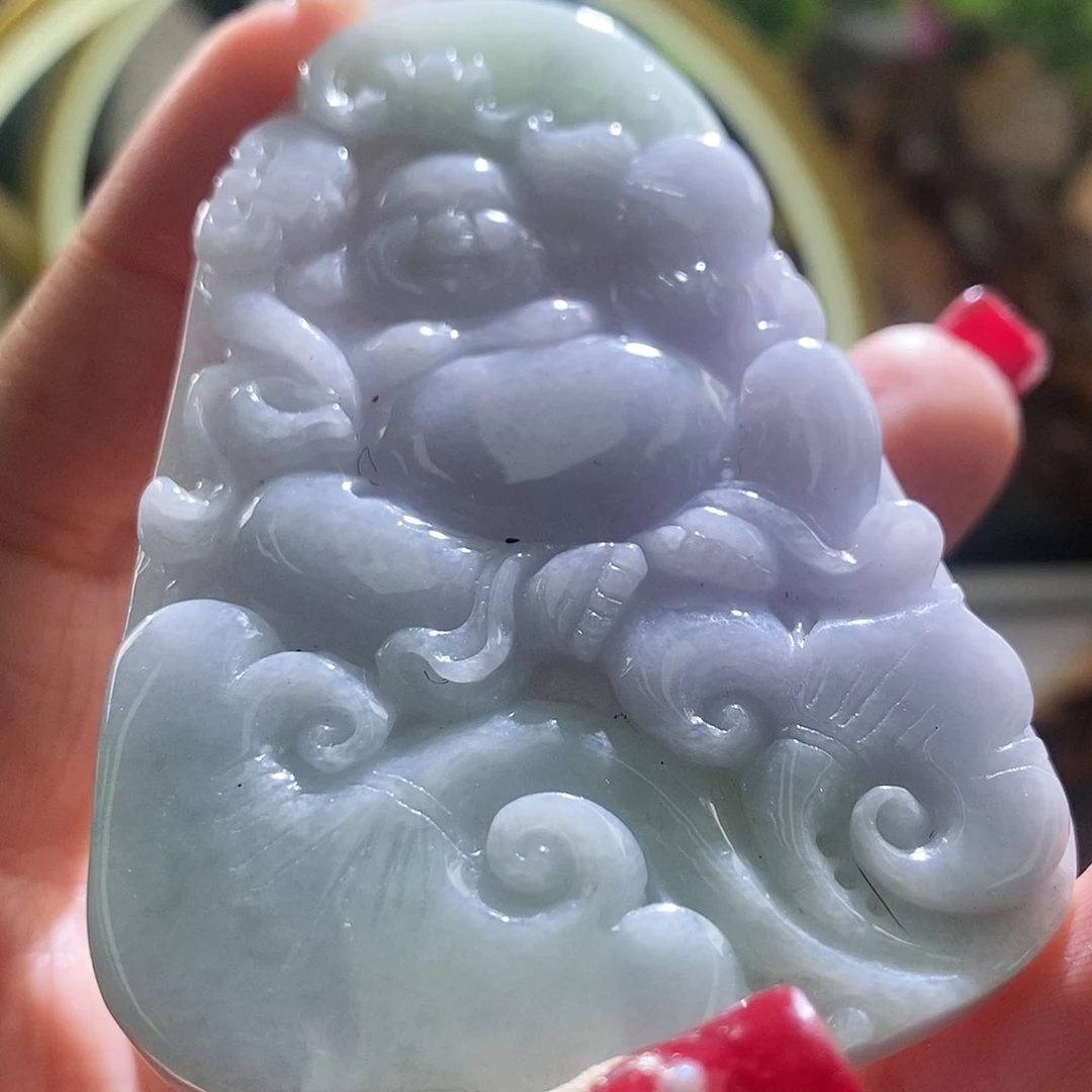 【闪购商品】翡翠颈饰未镶嵌佛