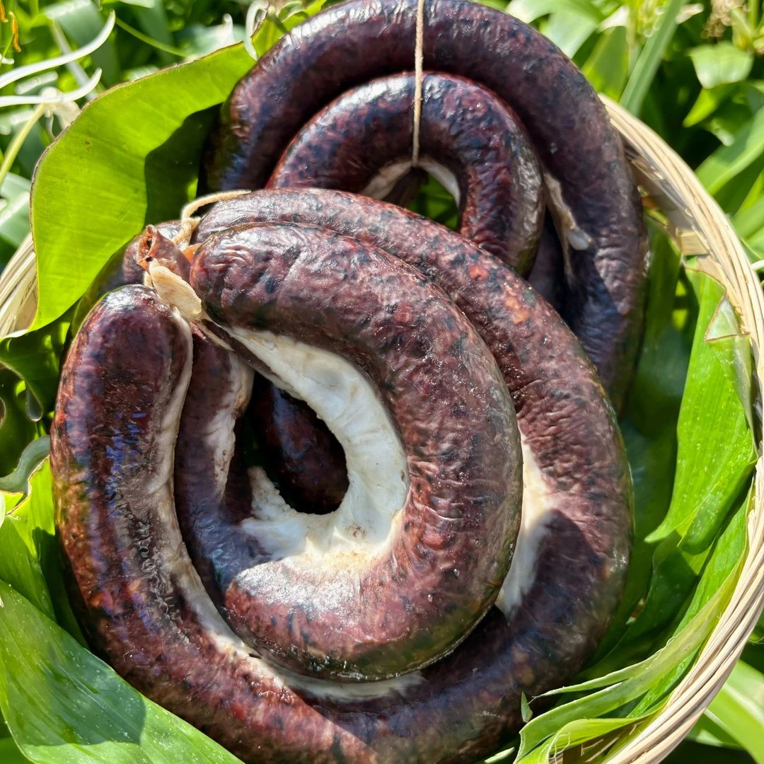 【清华专属】正宗马山龙棒猪血肠糯米花生灌肠咸香味发顺丰