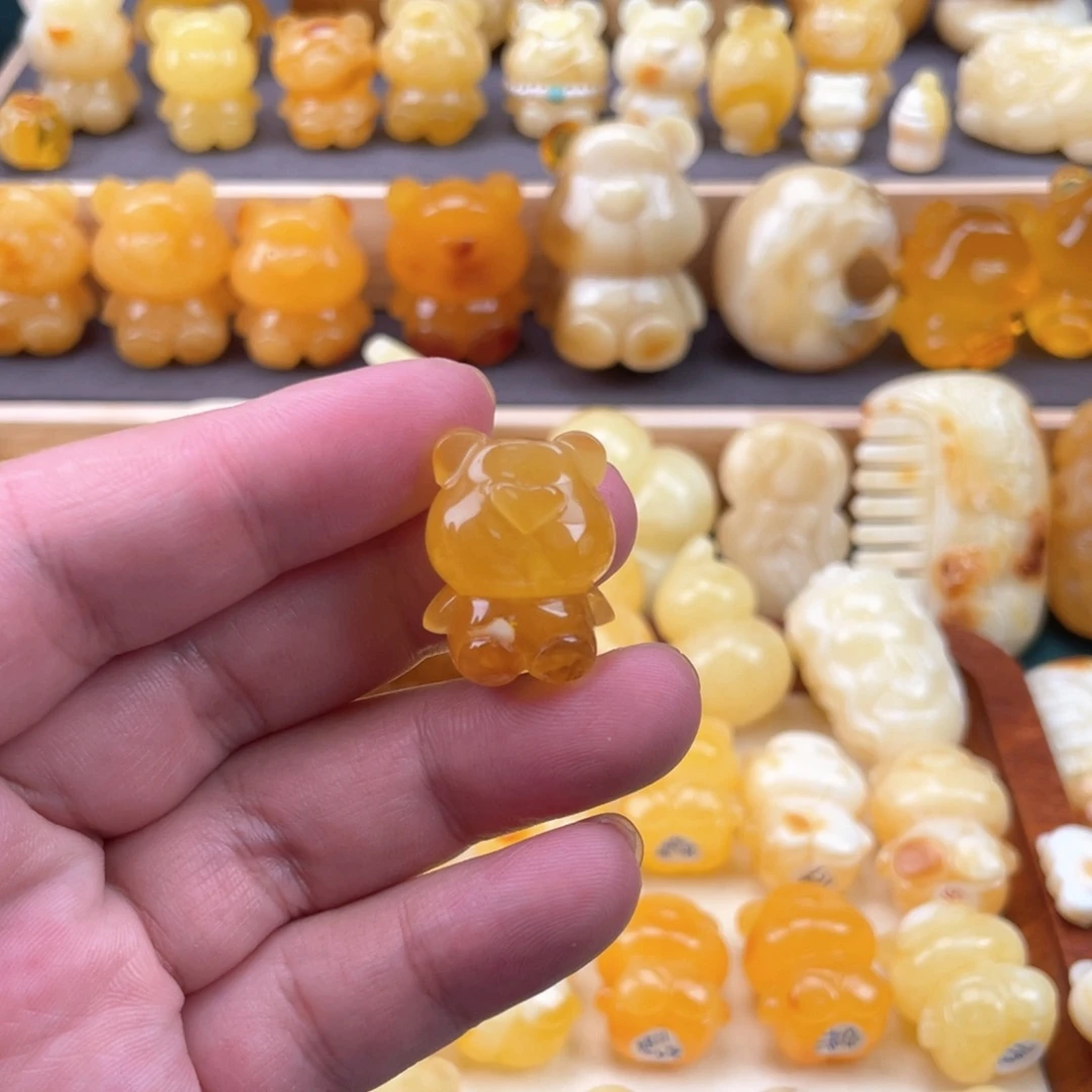 琥珀未镶嵌裸石蜜蜡