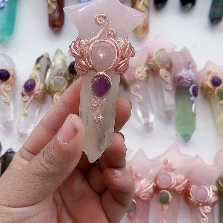 插***？未镶嵌摆件水晶水晶
