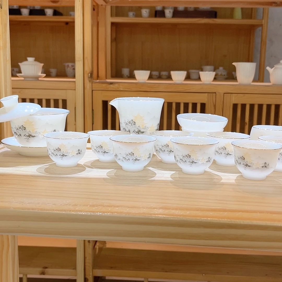 【御瓷斋】璞玉瓷套装