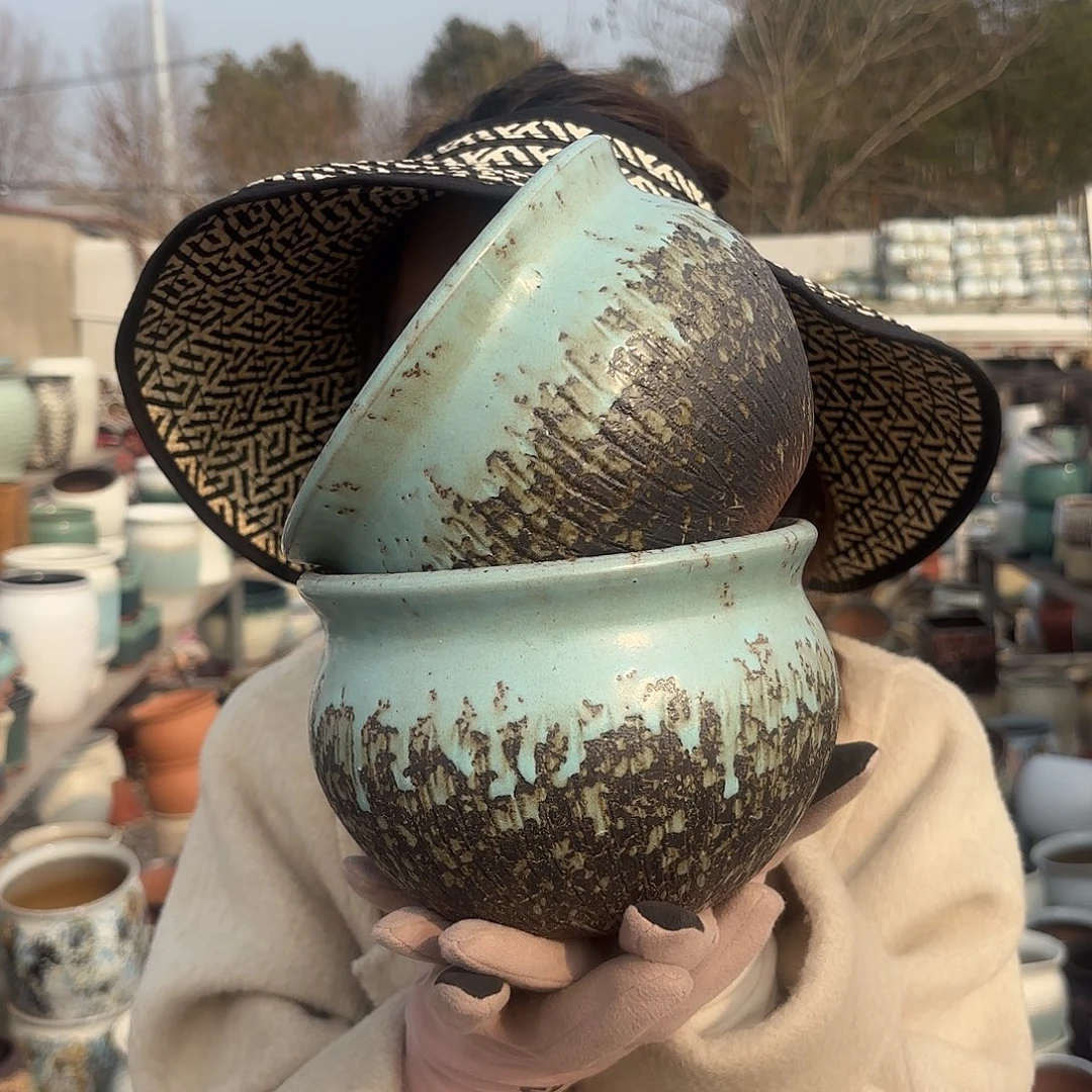 口径16高度12两个拼盘