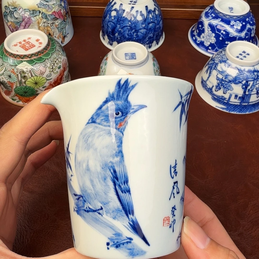 陶现代景德镇全手工全手绘陶瓷