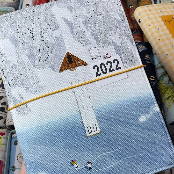 织绣A5活页不带纸2022