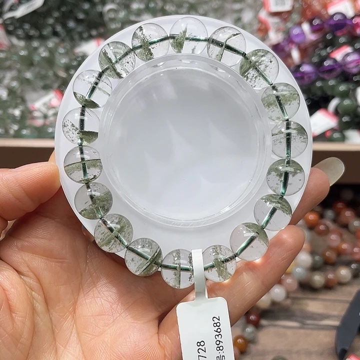 水晶手链未镶嵌绿幽灵11.5m