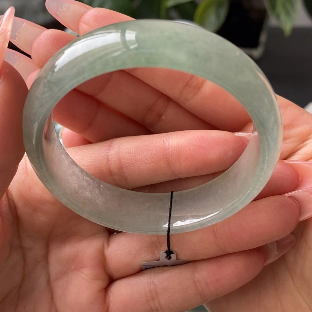 翡翠未镶嵌手镯天然